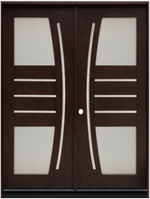 Load image into Gallery viewer, M1010 | Exterior Wood Double Doors
