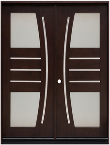 M1010 | Exterior Wood Double Doors