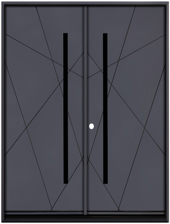 M2011 | Exterior Wood Double Doors
