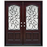 Solid Wood Entry Door-M002