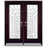 Solid Wood Exterior Door 300I -Time Tunnel