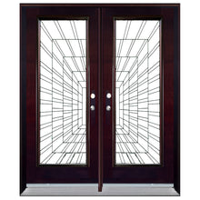Load image into Gallery viewer, Solid Wood Exterior Door 300I -Time Tunnel