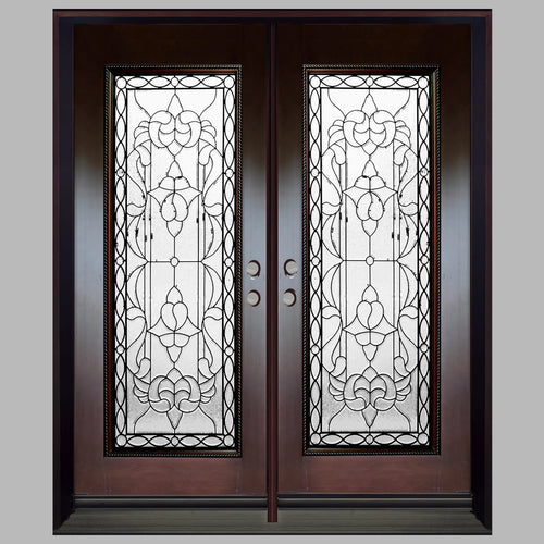 Solid Wood Exterior Door M577
