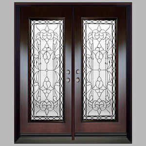 Solid Wood Exterior Door M577