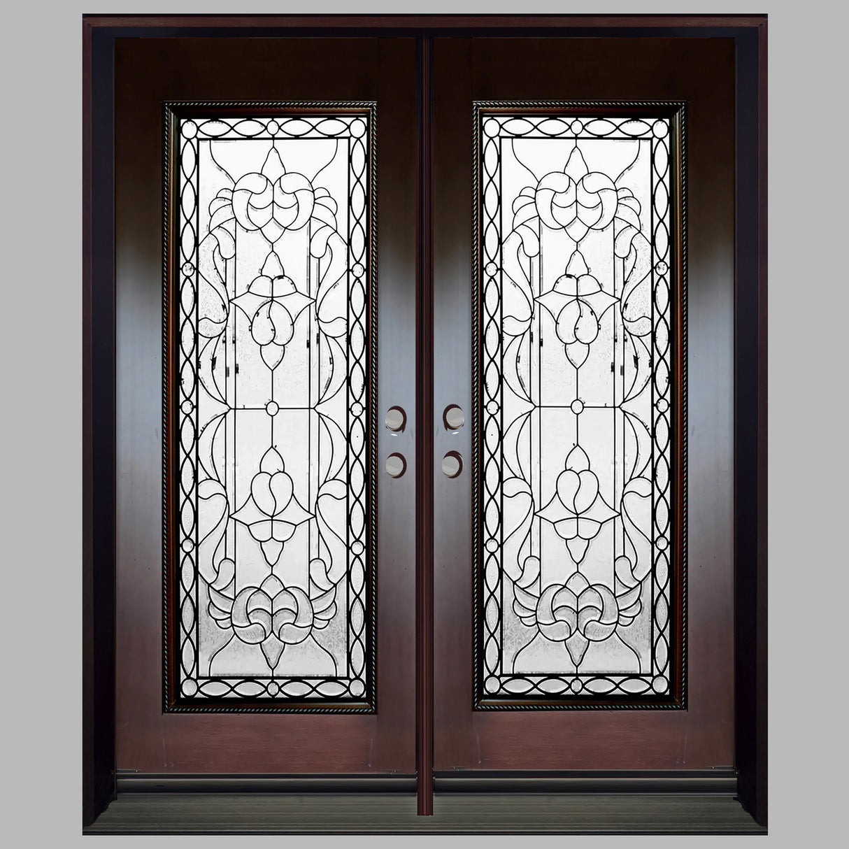 Solid Wood Exterior Door M577
