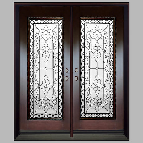 Solid Wood Exterior Door M577