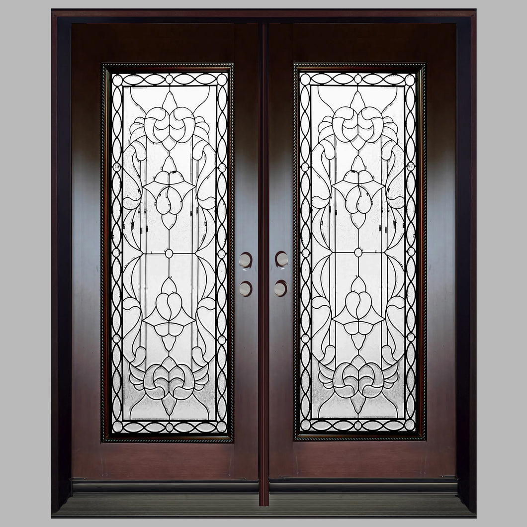 Solid Wood Exterior Door M577