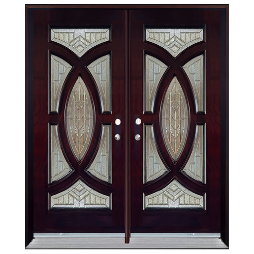 Solid Wood Exterior Door M705A