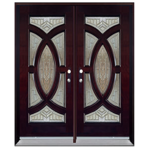 Solid Wood Exterior Door M705A