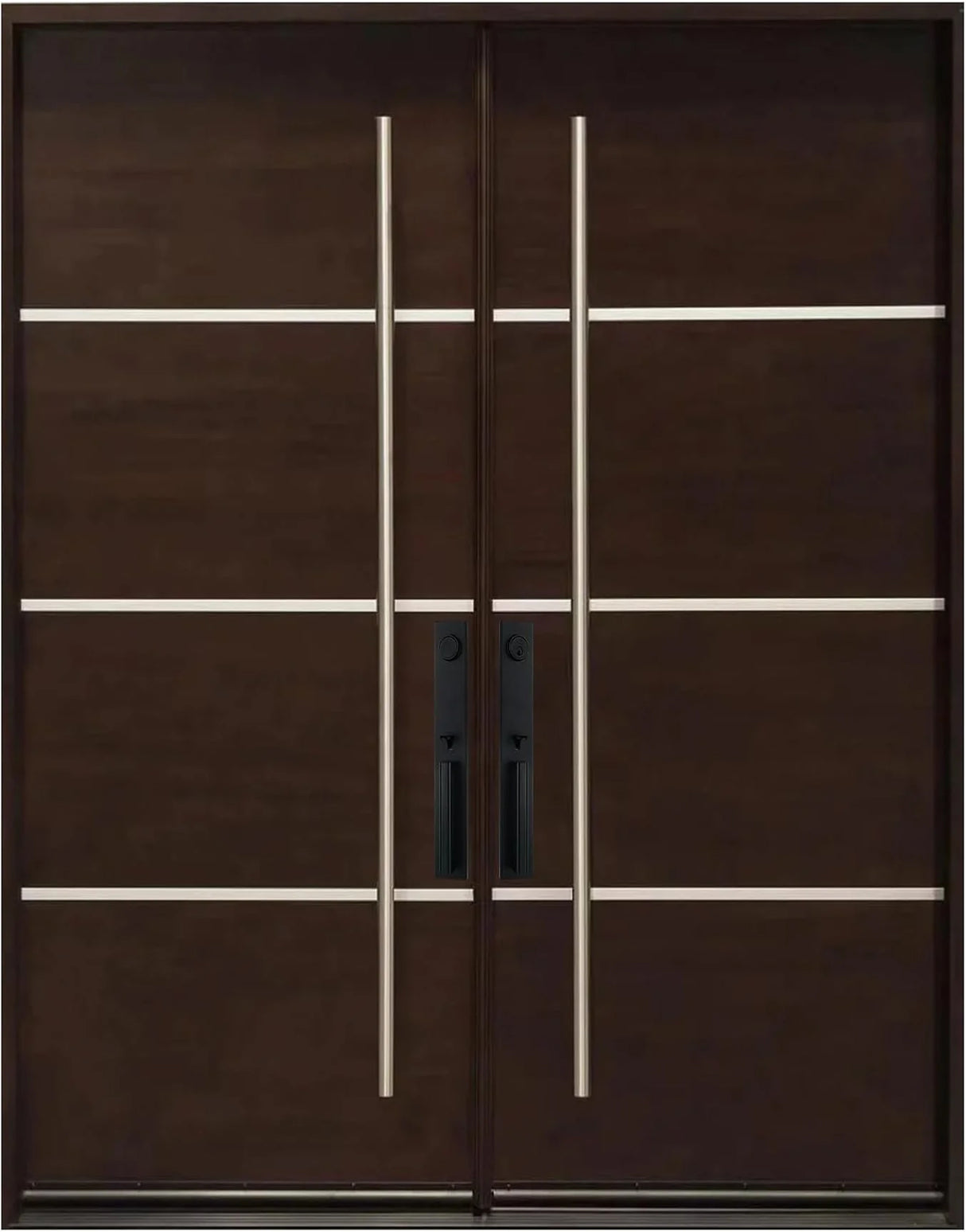 M4P-The Austin - Wood Double Entry Doors