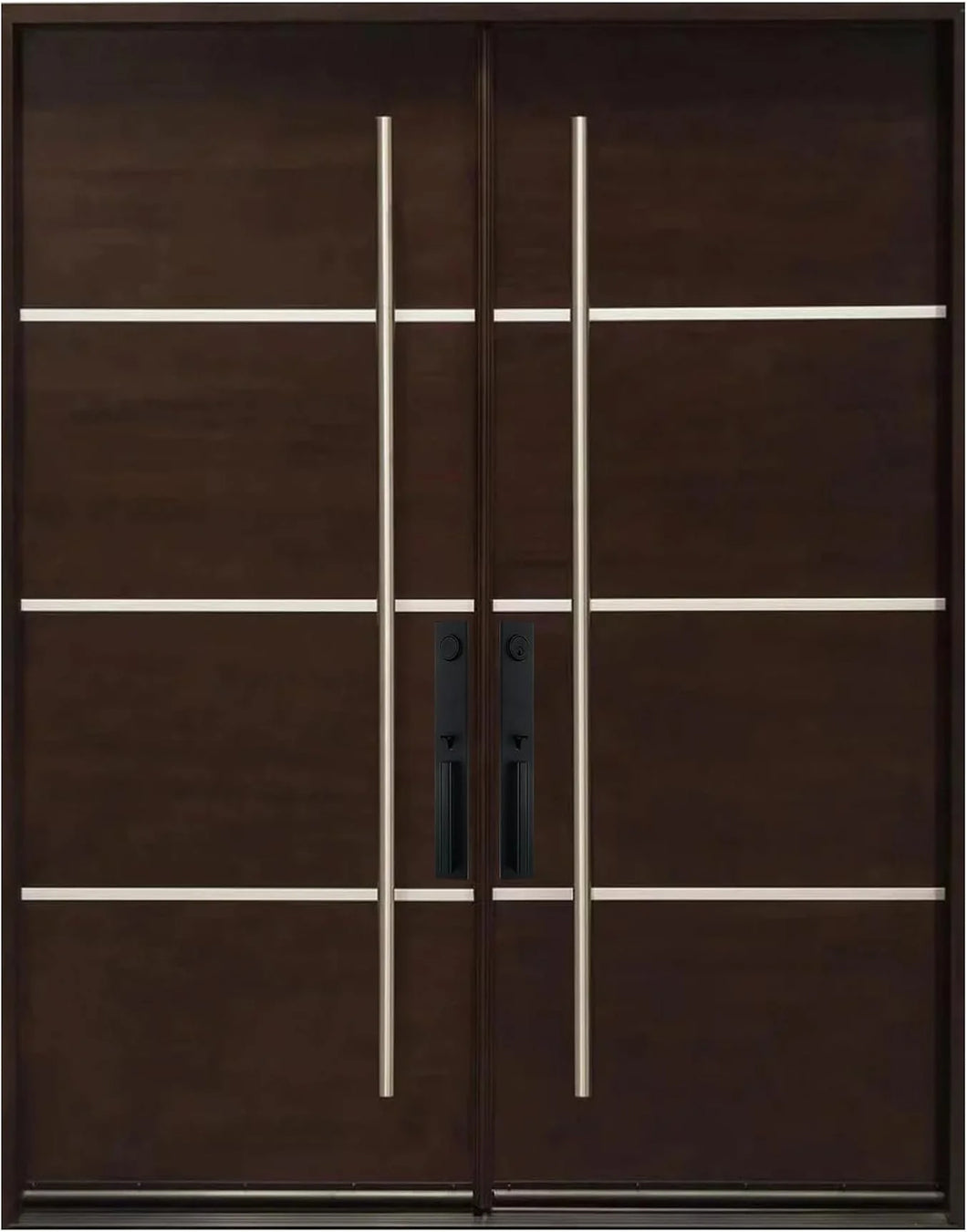 M4P-The Austin - Wood Double Entry Doors