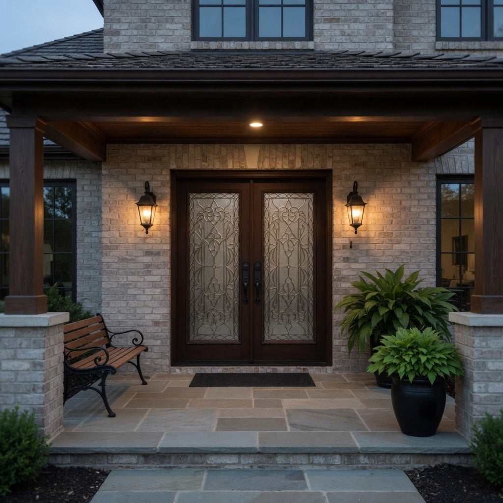 Solid Wood Exterior Door M577