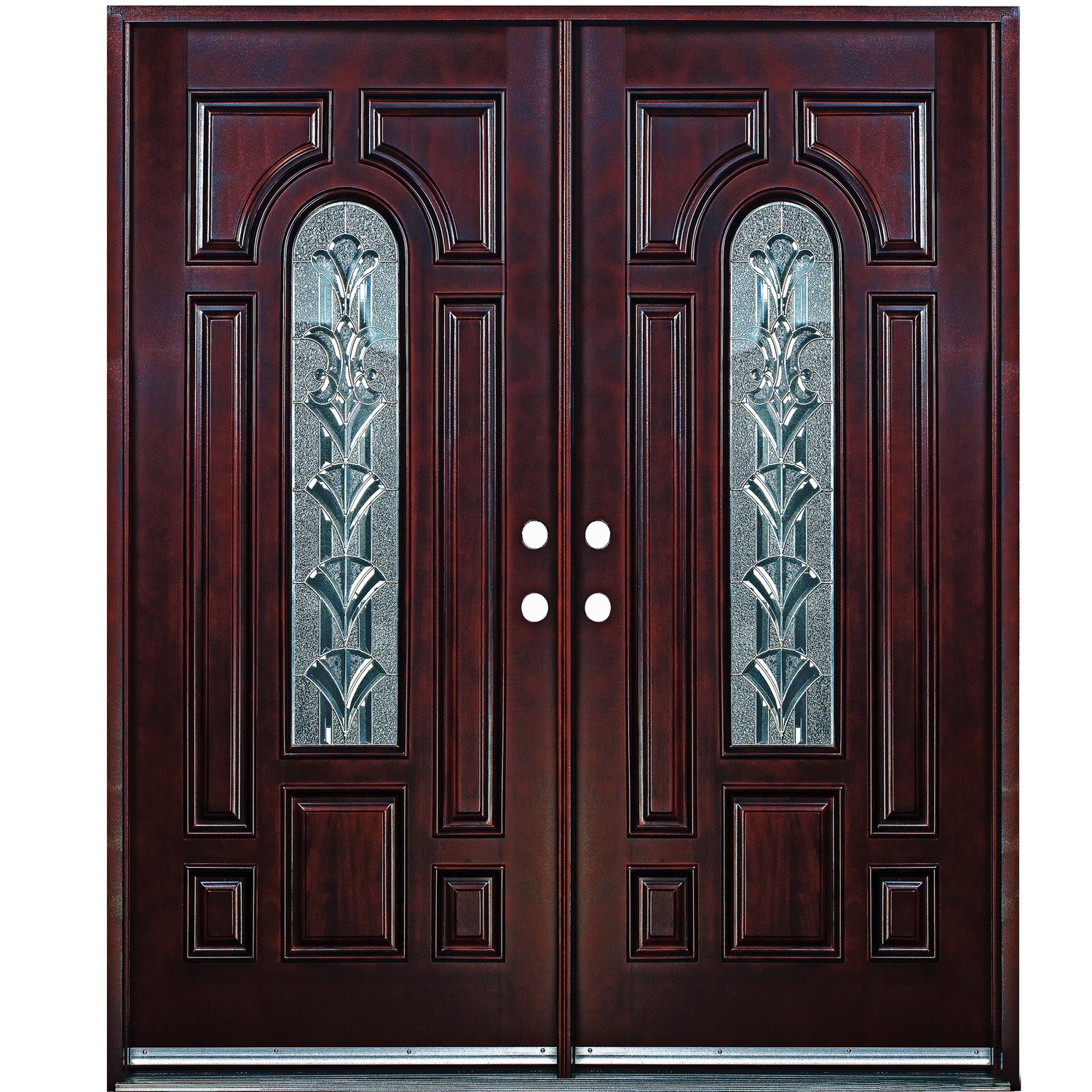 African Mahogany Wood Front Exterior Door | BGW Doors