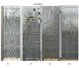 glass designs for the m300 slab door 2