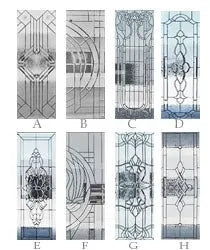 glass designs for the m300 slab door 3