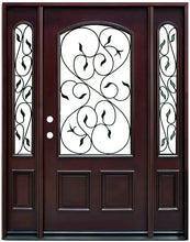 Load image into Gallery viewer, Solid Wood Entry Door-M002