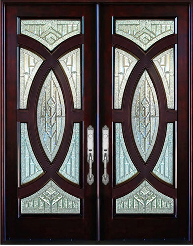 M705A - Exterior Wood Double Doors