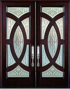 M705A - Exterior Wood Double Doors