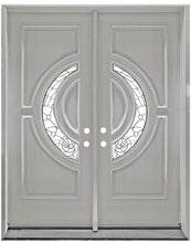 Load image into Gallery viewer, Solid Wood Exterior Door M580E-White