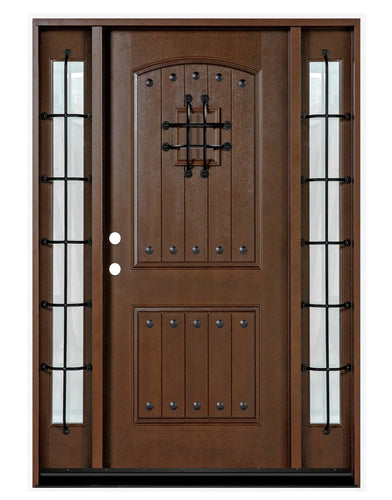 Castle Exterior Fiberglass Door