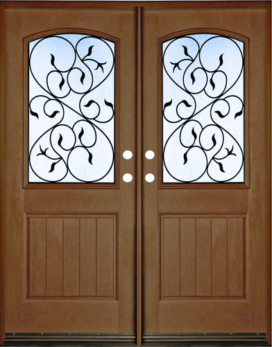 FD04W-Valencia Fiberglass Exterior Door