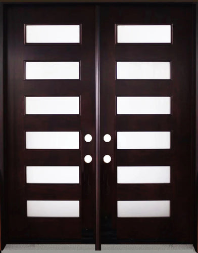 Solid Wood Exterior Door M6P