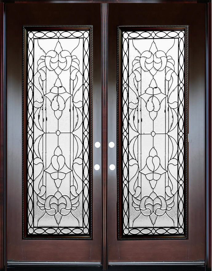 Solid Wood Exterior Door M577
