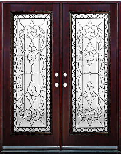 Solid Wood Exterior Door M577