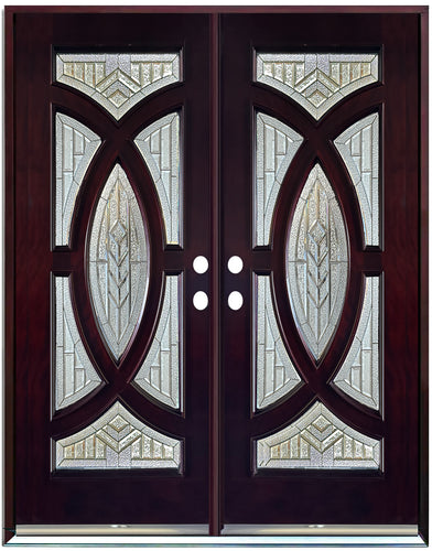 M705A - Exterior Wood Double Doors