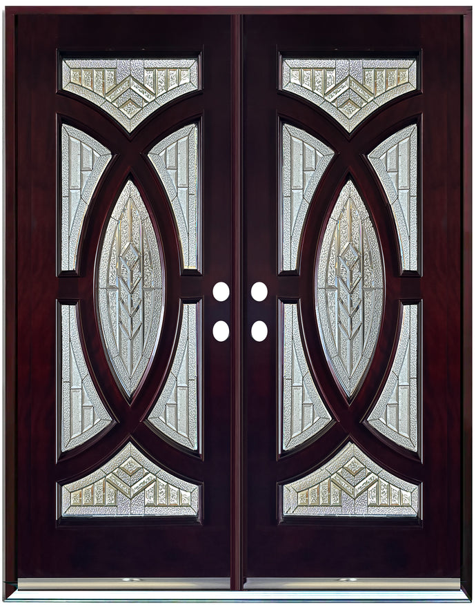 Solid Wood Exterior Door M705A