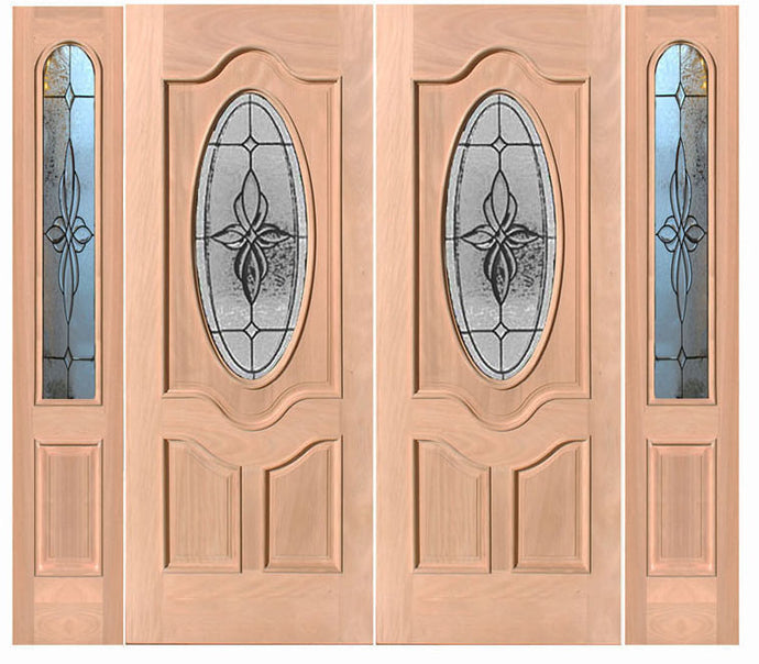 M800 Series Mahogany Slab Door – Closeout Sale