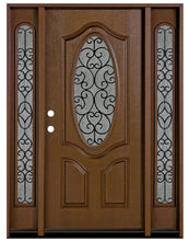 Load image into Gallery viewer, FD800W, Montrouge Fiberglass Iron Glass Door