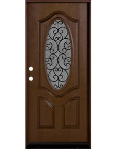 FD800W, Montrouge Fiberglass Iron Glass Door