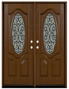 FD800W, Montrouge Fiberglass Iron Glass Door