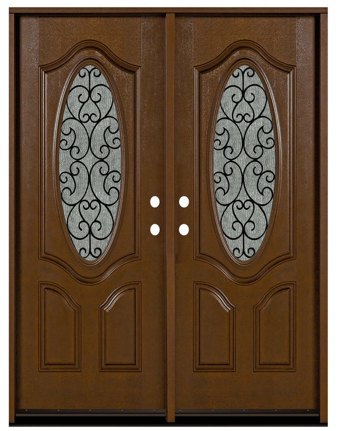 FD800W, Montrouge Fiberglass Iron Glass Door