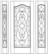 Slab Solid Wood Exterior Door - Rome