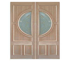 M580a Slab Wood Entry Door – Closeout Sale