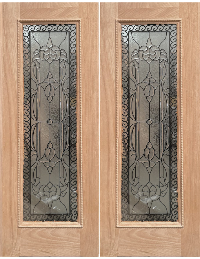 M766 Slab Wood Entry Door – Closeout