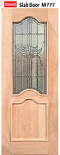 Load image into Gallery viewer, M777 Slab Wood Entry Door – Closeout