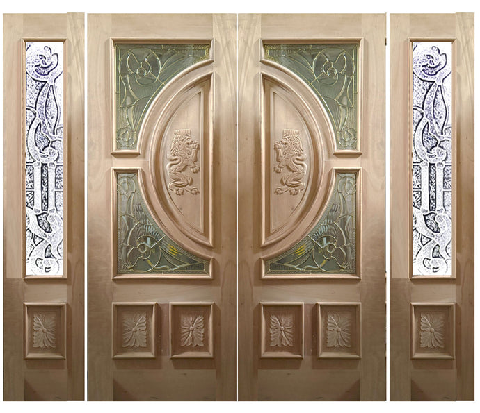 M580c Slab Wood Entry Door – Closeout Sale