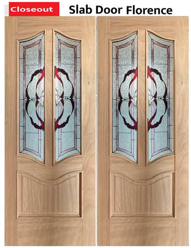 Slab Wood Entry Door Florence– Closeout