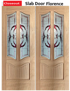 Slab Wood Entry Door Florence– Closeout