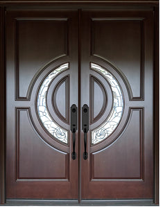 M580E - Exterior Wood Double Doors