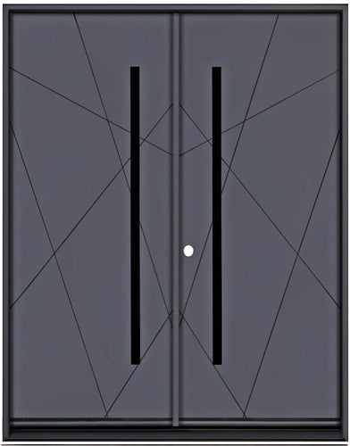 M2011 | Exterior Wood Double Doors