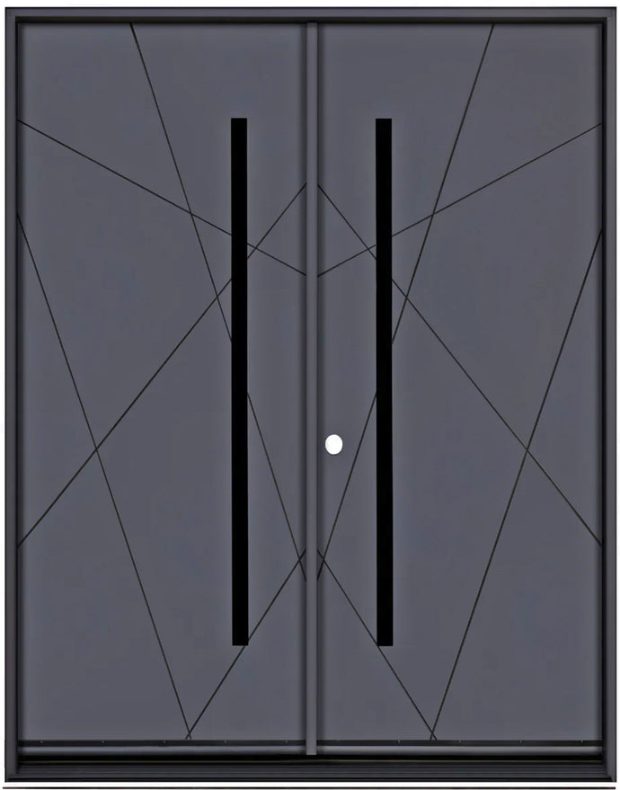 M2011 | Exterior Wood Double Doors