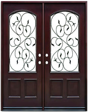 Load image into Gallery viewer, Solid Wood Entry Door-M002