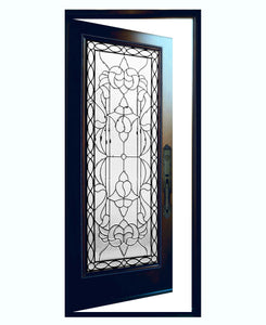 Bloom Door and Sidelights
