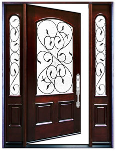 Valencia Wood Entry Door